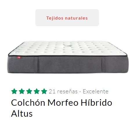 colchones morfeo descuento estudiante